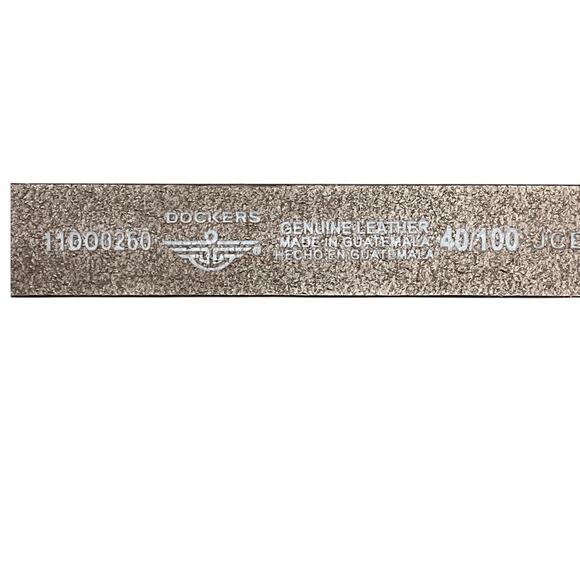 Dockers Brown Genuine Leather Belt Men 38" - 42" - Picture 5 of 7